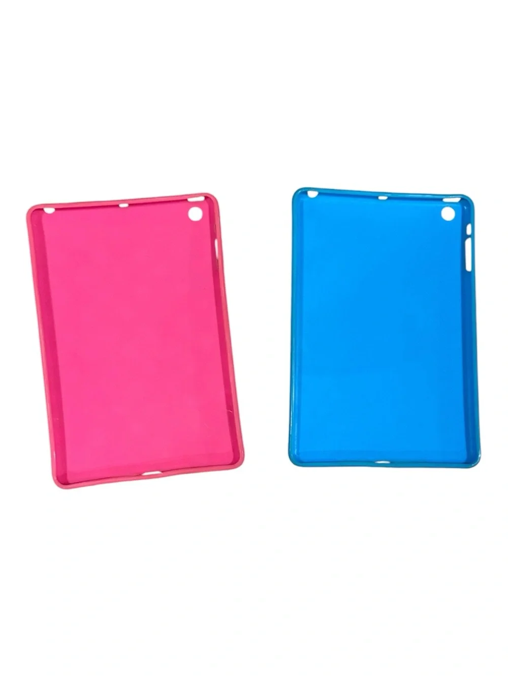 iPad Mini Cases: Pink and Blue Polka Dot- Bundle of 2
